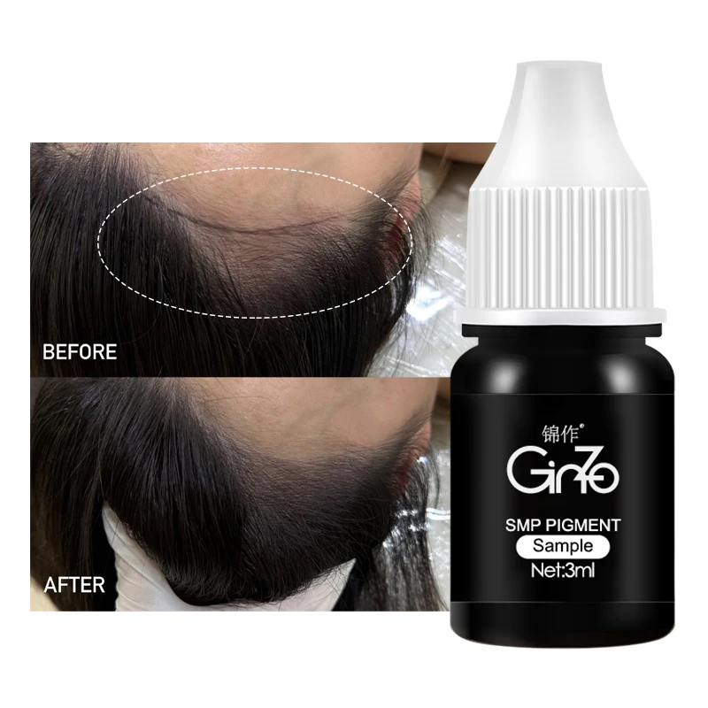Ginzo 3ML/Bottle SMP Hairline Pigments Sample Size Hair Head Scalp Tattoo Pigments Inks 3 Colors Permanent Makeup Microblading
Ginzo 3ML/Bottle SMP Hairline Pigments Sample Size Hair Head Scalp Tattoo Pigments Inks 3 Colors Permanent Makeup Microblading