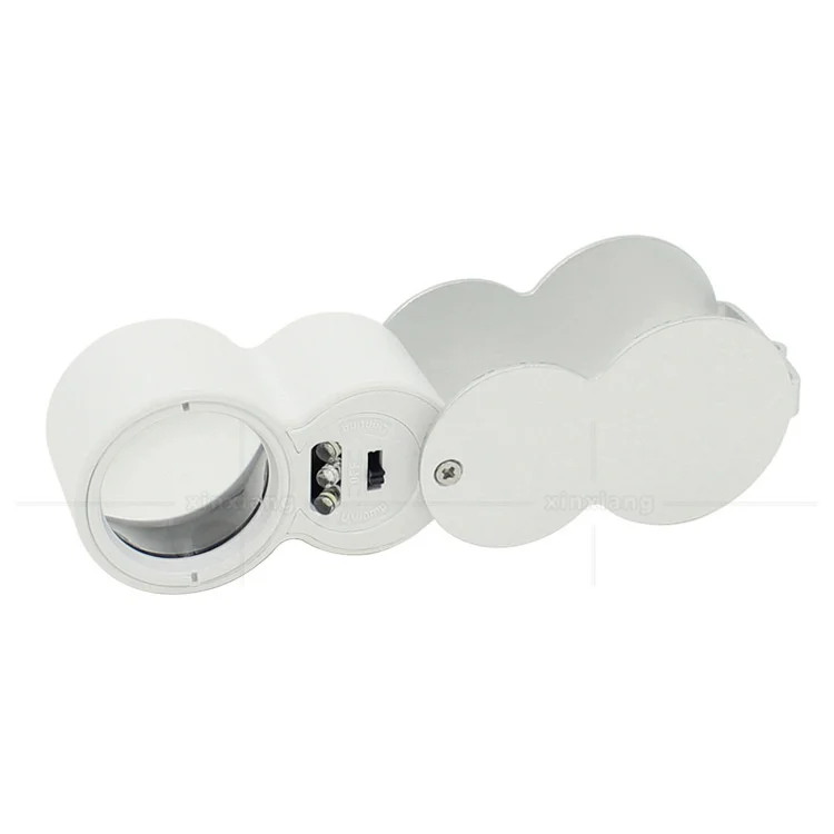 20PCS 40 Times 25mm Gourd Shaped Led Light, Uv Cash Detection Light, Folding Aluminum Alloy Collection Magnifying Glass, Antique
20PCS 40 Times 25mm Gourd Shaped Led Light, Uv Cash Detection Light, Folding Aluminum Alloy Collection Magnifying Glass, Antique