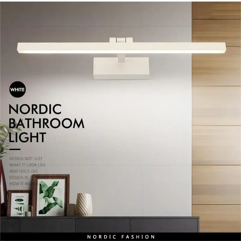 LED 9W 12W Mirror Front Light AC110 -220V Wall Mounted Bathroom Washroom 4000k Lighting Bedroom Adjustable Angle Wall Sconce
LED 9W 12W Mirror Front Light AC110 -220V Wall Mounted Bathroom Washroom 4000k Lighting Bedroom Adjustable Angle Wall Sconce