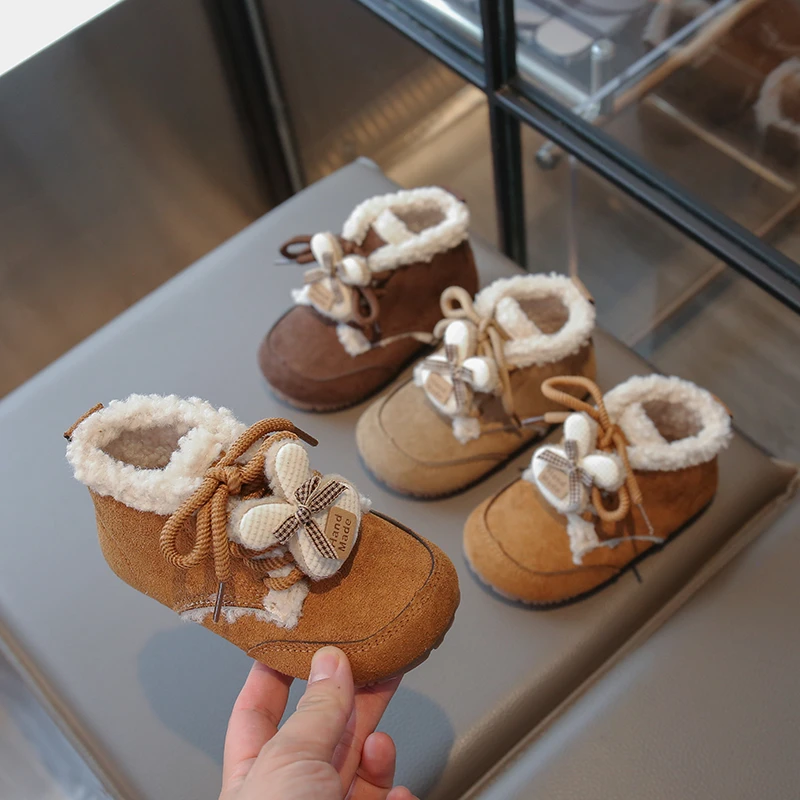 Winter New Girls Plush Boots Sweet Princess Kids Fashion Cotton Boots Cute Rabbit Children Causal Ankle Boots for Wedding Party
Winter New Girls Plush Boots Sweet Princess Kids Fashion Cotton Boots Cute Rabbit Children Causal Ankle Boots for Wedding Party