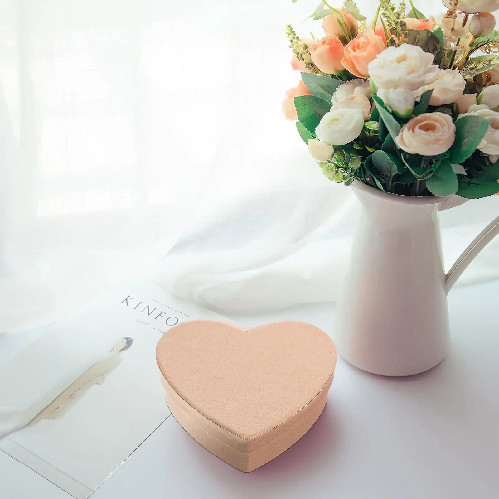 Love Kraft Paper Box Heart Shaped Boxes For Flowers Arrangements Strawberries Wrapping Gifts Floral Packaging Packing
Love Kraft Paper Box Heart Shaped Boxes For Flowers Arrangements Strawberries Wrapping Gifts Floral Packaging Packing