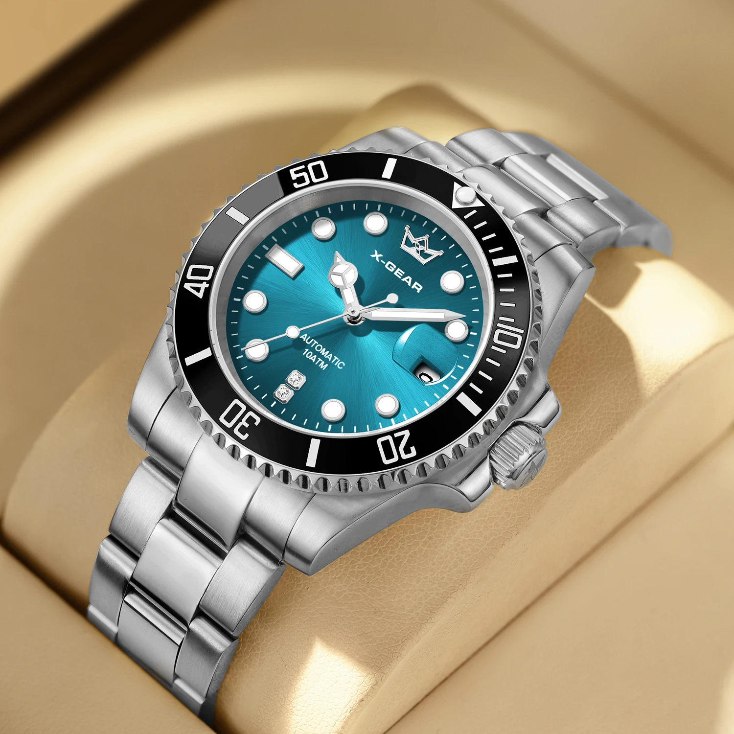 Water Ghost Luminous Dive Watch with Ceramic Bezel Waterproof Automatic Mechanical Movement Stainless Steel Watch Strap
Water Ghost Luminous Dive Watch with Ceramic Bezel Waterproof Automatic Mechanical Movement Stainless Steel Watch Strap