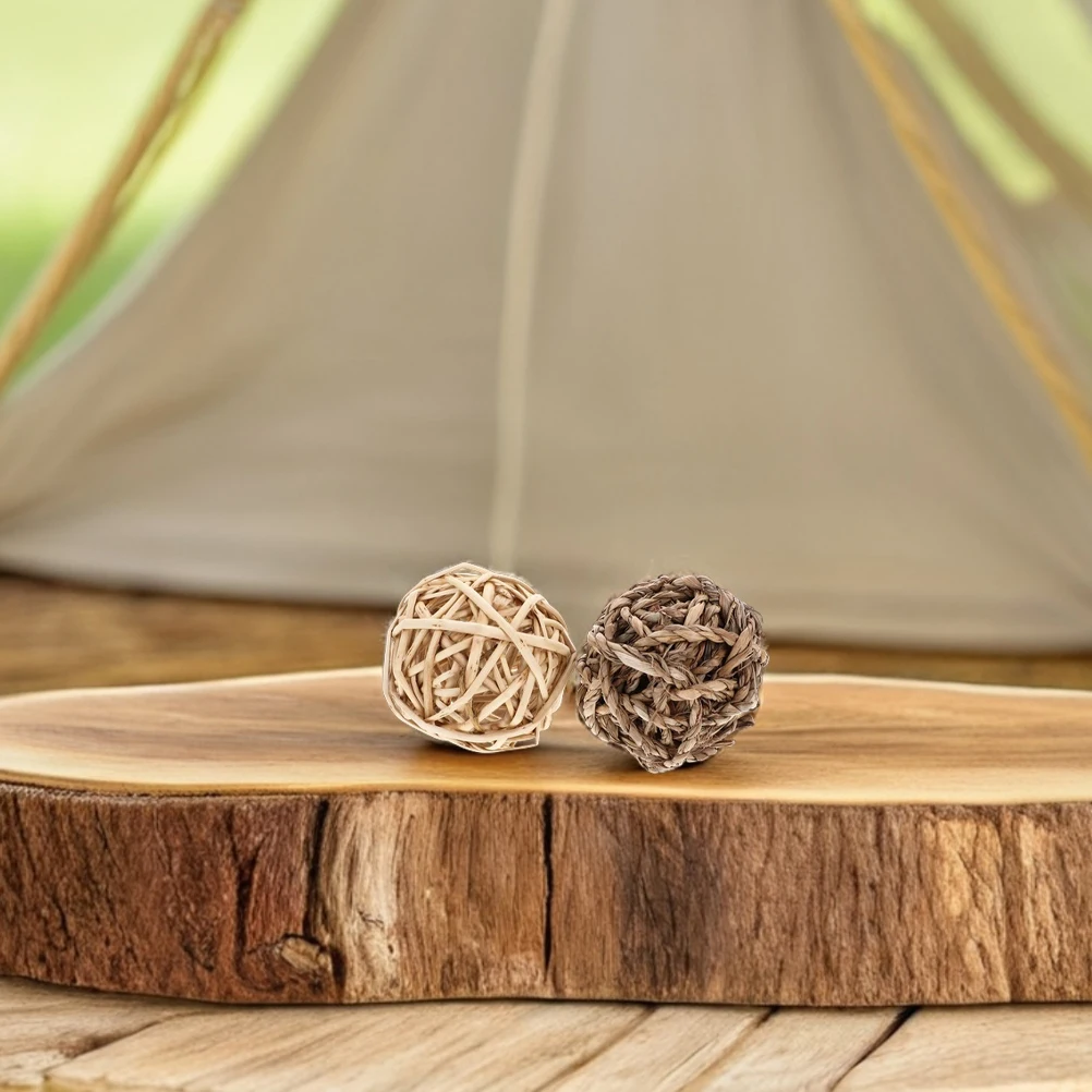 3pcs Seagrass Chew Balls For Rabbits Guinea Pigs Chinchillas Hamsters Natural Grass Small Animal Cage Accessories Bunny Teething
3pcs Seagrass Chew Balls For Rabbits Guinea Pigs Chinchillas Hamsters Natural Grass Small Animal Cage Accessories Bunny Teething