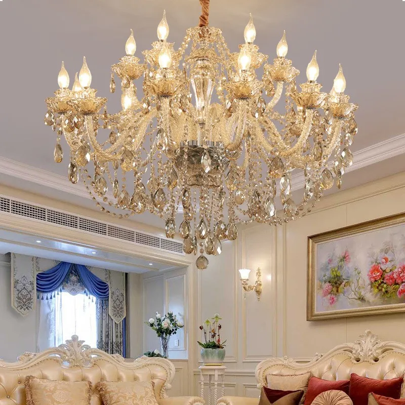 Drawing room Vintage Crystal Chandelier led Light Foyer Bedroom Pendant Hanging Lamp cognac Glass Living room Kitchen lighting
Drawing room Vintage Crystal Chandelier led Light Foyer Bedroom Pendant Hanging Lamp cognac Glass Living room Kitchen lighting