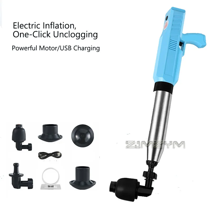 Electric Pipe Dredger Rechargeable High Pressure Drain Unclogger Type-C USB Charging Drain Cleaner for Toilet Floor Drain Sink
Electric Pipe Dredger Rechargeable High Pressure Drain Unclogger Type-C USB Charging Drain Cleaner for Toilet Floor Drain Sink