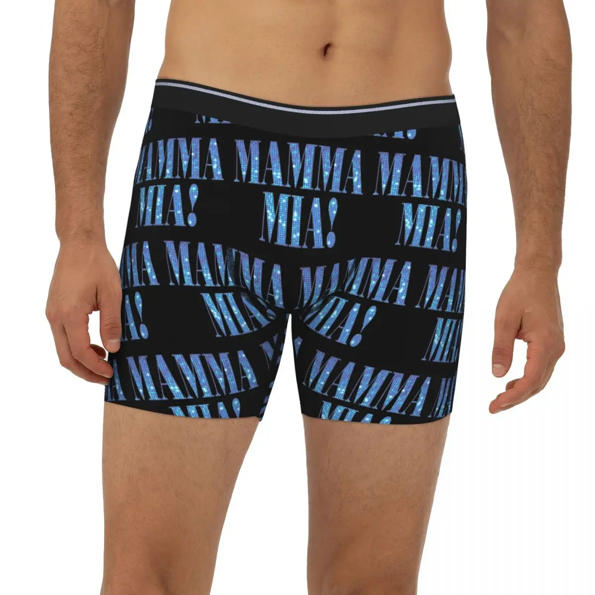 Mamma Mia-дисковые длинные трусы-боксеры, короткие мужские трусы, удобное нижнее белье для мужчин, подарок бойфренду
Mamma Mia-дисковые длинные трусы-боксеры, короткие мужские трусы, удобное нижнее белье для мужчин, подарок бойфренду