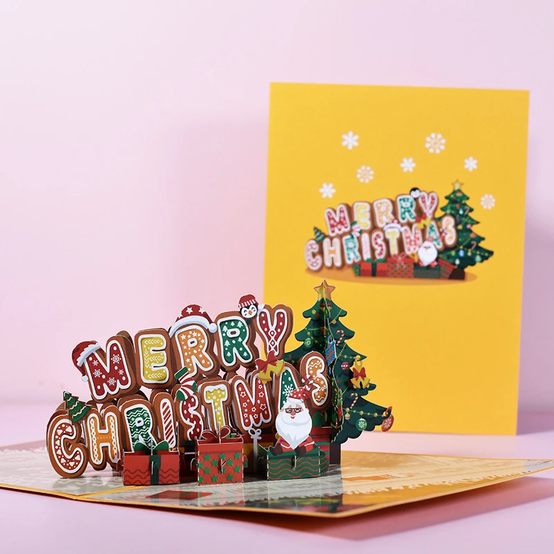 Pop Up Merry Christmas Cards for 3D Holiday Xmas New Year Greeting Cardfor Kids Wife Women Husband Gift
Pop Up Merry Christmas Cards for 3D Holiday Xmas New Year Greeting Cardfor Kids Wife Women Husband Gift