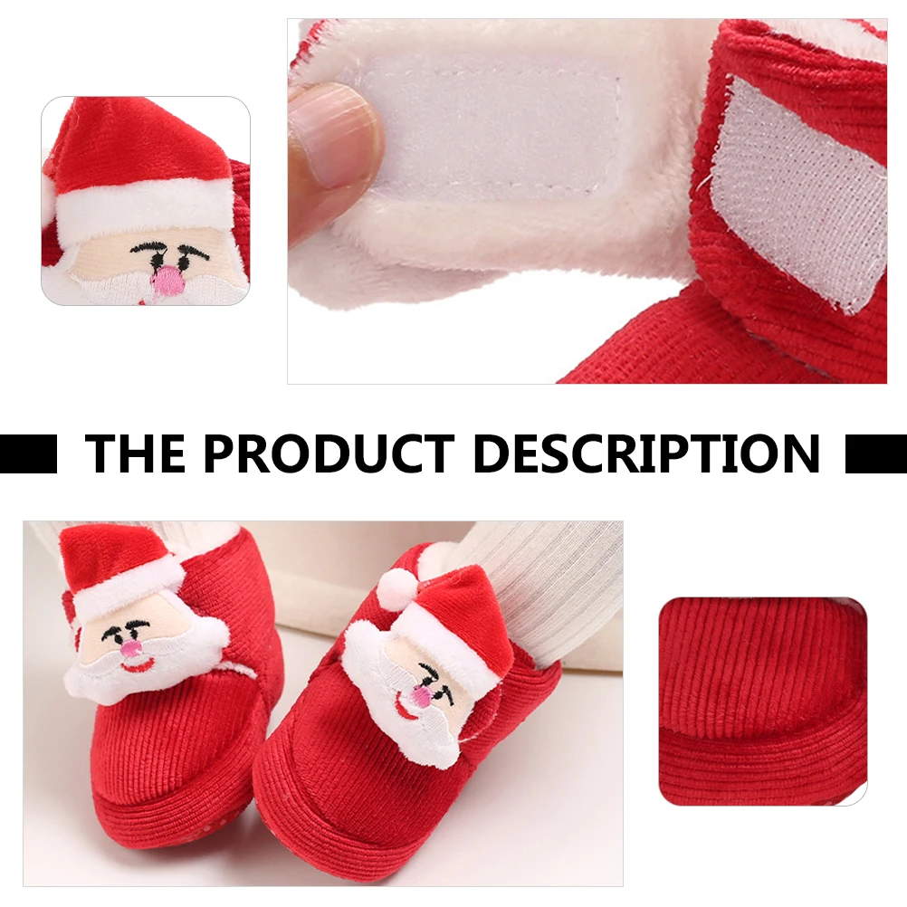 Baby Cotton Booties Elastic Closure Warm Santa Shoes Lightweight Toddler AntiSlip Newborn Prewalker Christmas Infant Socks Baby
Baby Cotton Booties Elastic Closure Warm Santa Shoes Lightweight Toddler AntiSlip Newborn Prewalker Christmas Infant Socks Baby