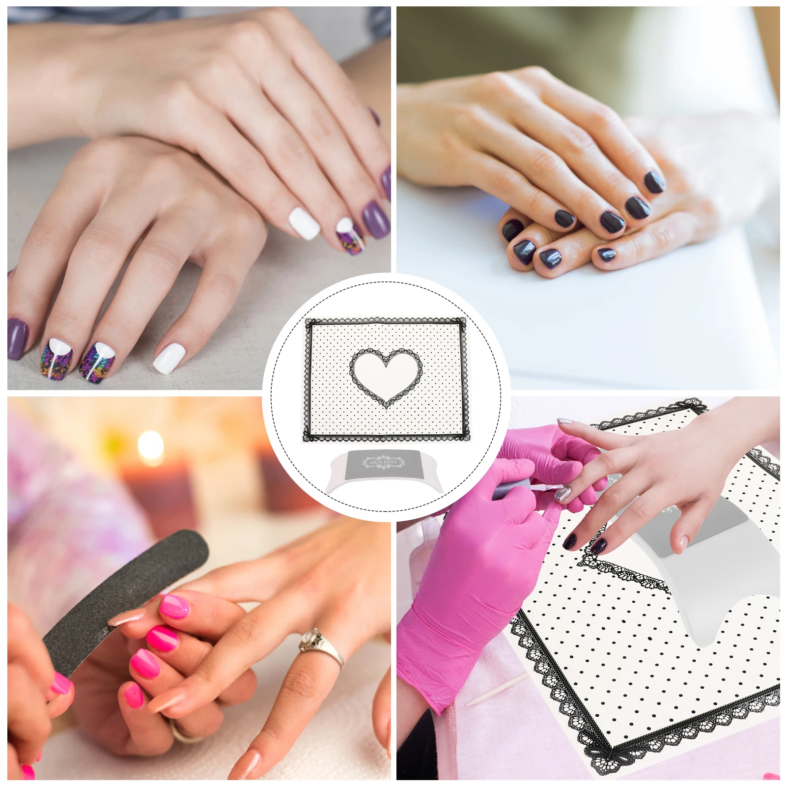 2pcs Pad Art Nail Pillow Hand Rest Cushion Nail Salon Home Use Hand Wrist Rest Silicone Manicure Mat Mat
2pcs Pad Art Nail Pillow Hand Rest Cushion Nail Salon Home Use Hand Wrist Rest Silicone Manicure Mat Mat