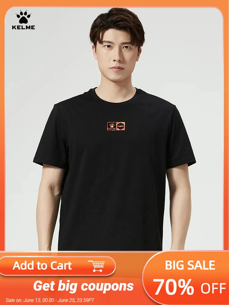Kelme Man T-shirt Summer Sports Running Quick Dry Breathable Half-sleeve New Round Neck Sweat Absorbent Thin Short-sleeved
Kelme Man T-shirt Summer Sports Running Quick Dry Breathable Half-sleeve New Round Neck Sweat Absorbent Thin Short-sleeved