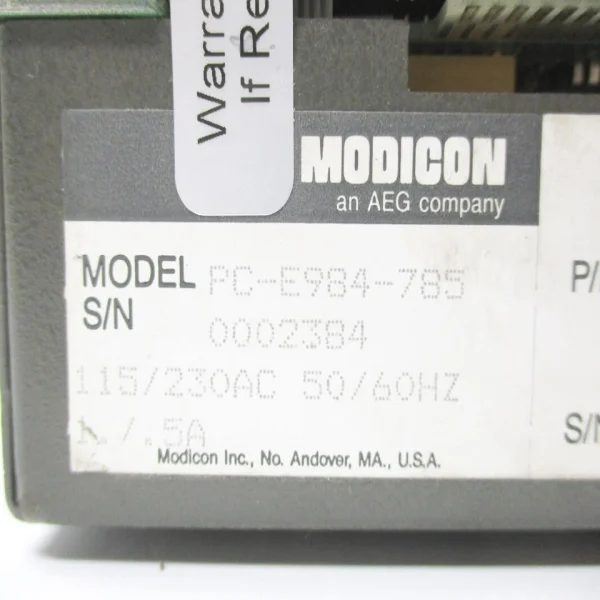 Pc-e984-785 Factory Sealed 1pc Brand New Original Spot Plc
Pc-e984-785 Factory Sealed 1pc Brand New Original Spot Plc