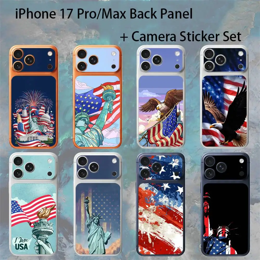 Independence Day For iPhone 17Pro/ProMax Battry Back Cover with Camera Decal Skin Rear Protective Sticker Film
Independence Day For iPhone 17Pro/ProMax Battry Back Cover with Camera Decal Skin Rear Protective Sticker Film