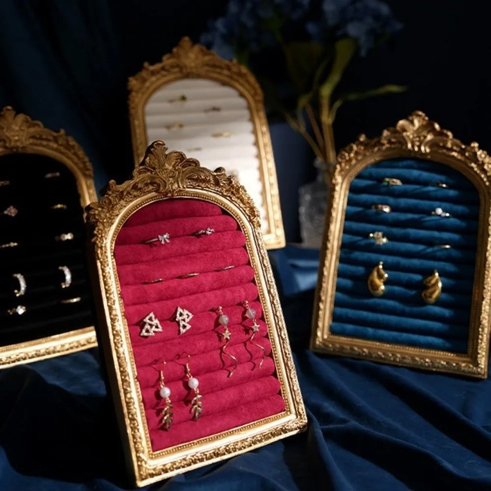 Vintage Jewelry Storage Shelf Velvet Earring Ring Shelves Jewelry Frame Display Shelves Home Decoration Display Cabinet
Vintage Jewelry Storage Shelf Velvet Earring Ring Shelves Jewelry Frame Display Shelves Home Decoration Display Cabinet