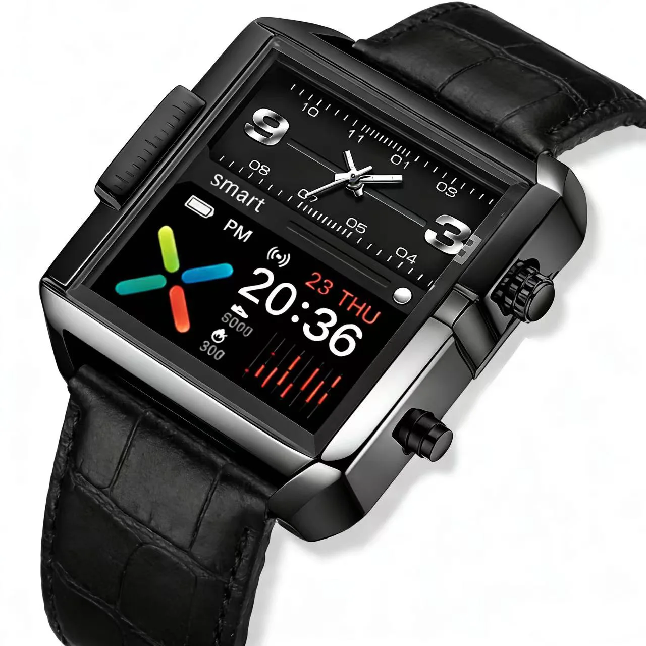 T9plus Hybrid SmartWatch Japanese Movement Real Watch Hands Heart Rate Bluetooth Activity Tracker Sports For IOS Android
T9plus Hybrid SmartWatch Japanese Movement Real Watch Hands Heart Rate Bluetooth Activity Tracker Sports For IOS Android
