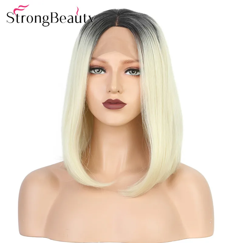 StrongBeauty кружевной передний парик короткий боб парик синтетические термостойкие бесклеевые прямые парики
StrongBeauty кружевной передний парик короткий боб парик синтетические термостойкие бесклеевые прямые парики
