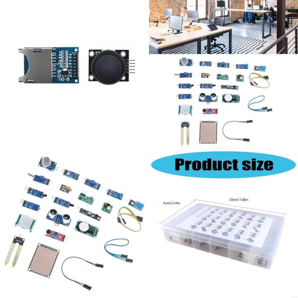 896F 1Set Intelligent Sensoring Standardized Connection for Robotic Home Automations
896F 1Set Intelligent Sensoring Standardized Connection for Robotic Home Automations