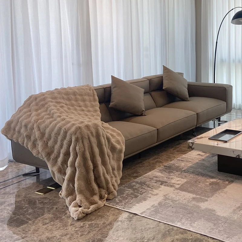 Modern Minimalist Living Room Home Use High-Back Down-Filled Four-Seater Straight Sofa With Top-Grade Genuine Leather And Cowhid
Modern Minimalist Living Room Home Use High-Back Down-Filled Four-Seater Straight Sofa With Top-Grade Genuine Leather And Cowhid