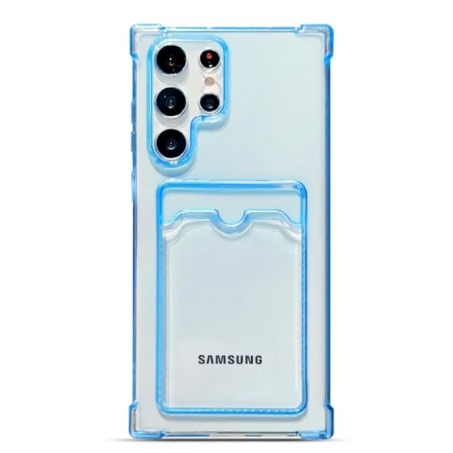 for Samsung Galaxy S22 Ultra Slim Fit Drop Resistant Soft TPU Wallet Case, Cute Card Holder Pocket Case with Card Slot
for Samsung Galaxy S22 Ultra Slim Fit Drop Resistant Soft TPU Wallet Case, Cute Card Holder Pocket Case with Card Slot