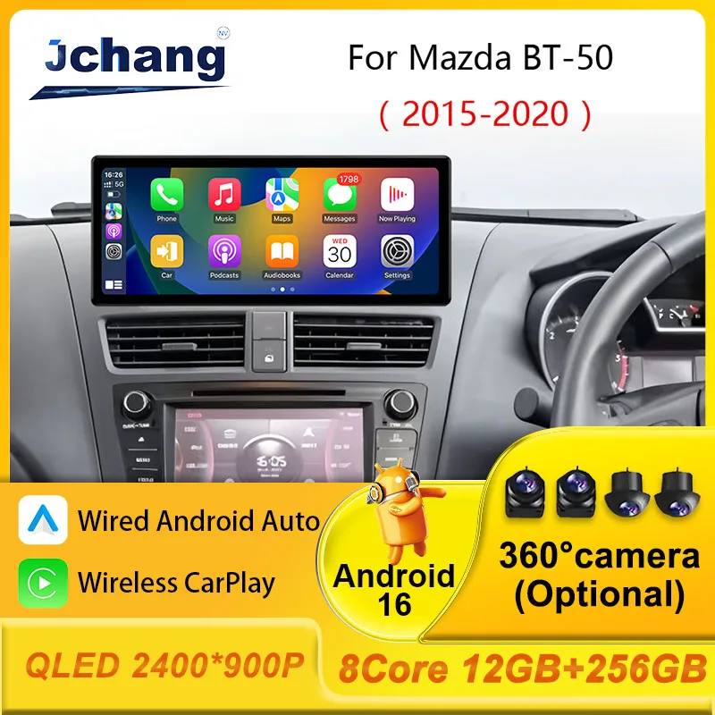 Автомагнитола Android с мультимедиа, навигацией GPS, CarPlay, сенсорным экраном, Wi-Fi+4G, 2K QLED для Mazda BT-50 2015-2020 годов выпуска
Автомагнитола Android с мультимедиа, навигацией GPS, CarPlay, сенсорным экраном, Wi-Fi+4G, 2K QLED для Mazda BT-50 2015-2020 годов выпуска