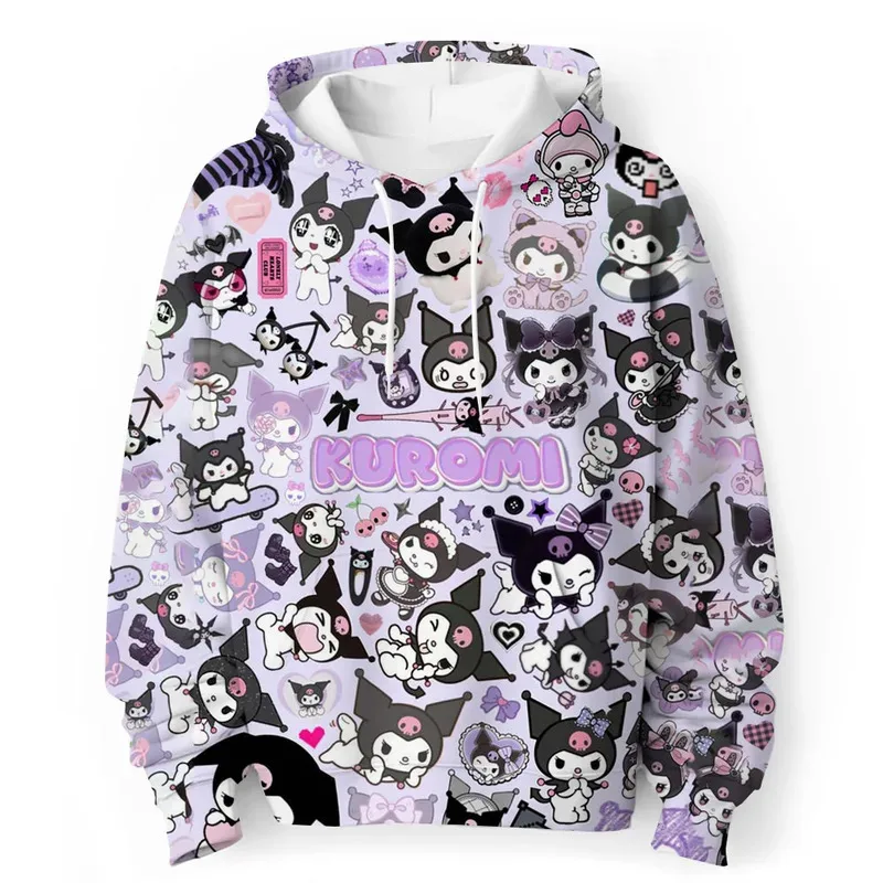 New Hello Kitty Kuromi 3D Printed Hoodie Cartoon Anime Streetwear Oversized Hooded Sweatshirts Cool Hoodies Boys Girls Pullovers
New Hello Kitty Kuromi 3D Printed Hoodie Cartoon Anime Streetwear Oversized Hooded Sweatshirts Cool Hoodies Boys Girls Pullovers