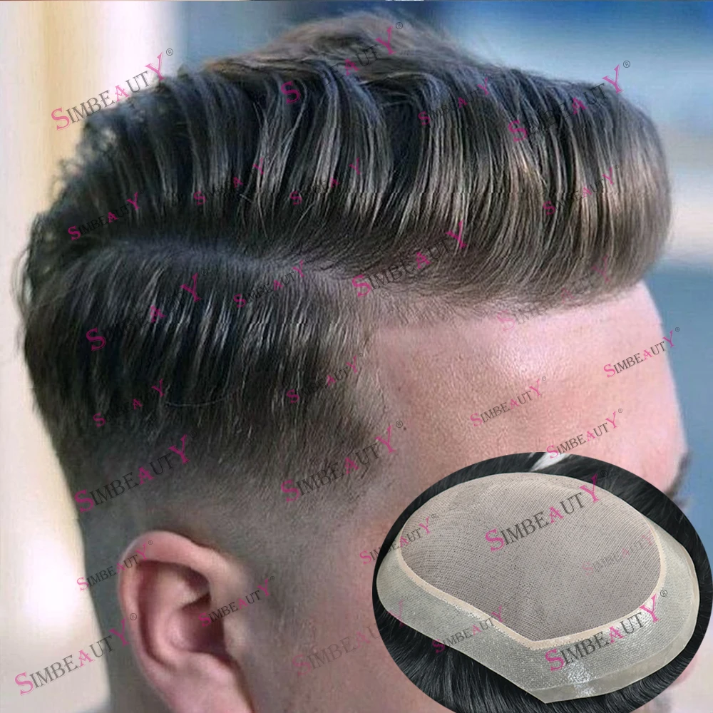 Durable Ash Brown Blonde Mono Lace Top&Thin Skin PU Base Men Toupee Human Hair Wig Natural Hairline Replacement Strong Prosthesi
Durable Ash Brown Blonde Mono Lace Top&Thin Skin PU Base Men Toupee Human Hair Wig Natural Hairline Replacement Strong Prosthesi
