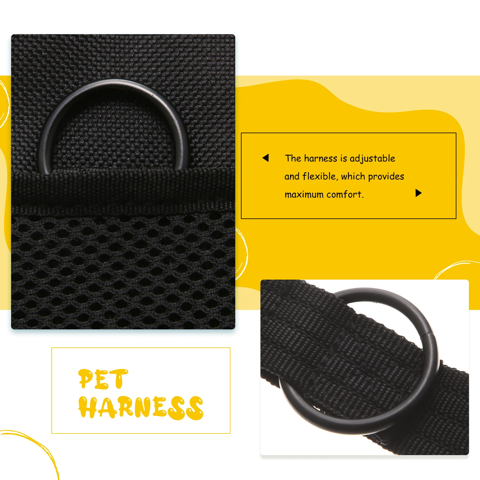 Adjustable Harness Leash Set Comfortable 2M Nylon Chest Belt Pet Walking Equipment Dog Traction Rope Kit Lightweight Portable
Adjustable Harness Leash Set Comfortable 2M Nylon Chest Belt Pet Walking Equipment Dog Traction Rope Kit Lightweight Portable