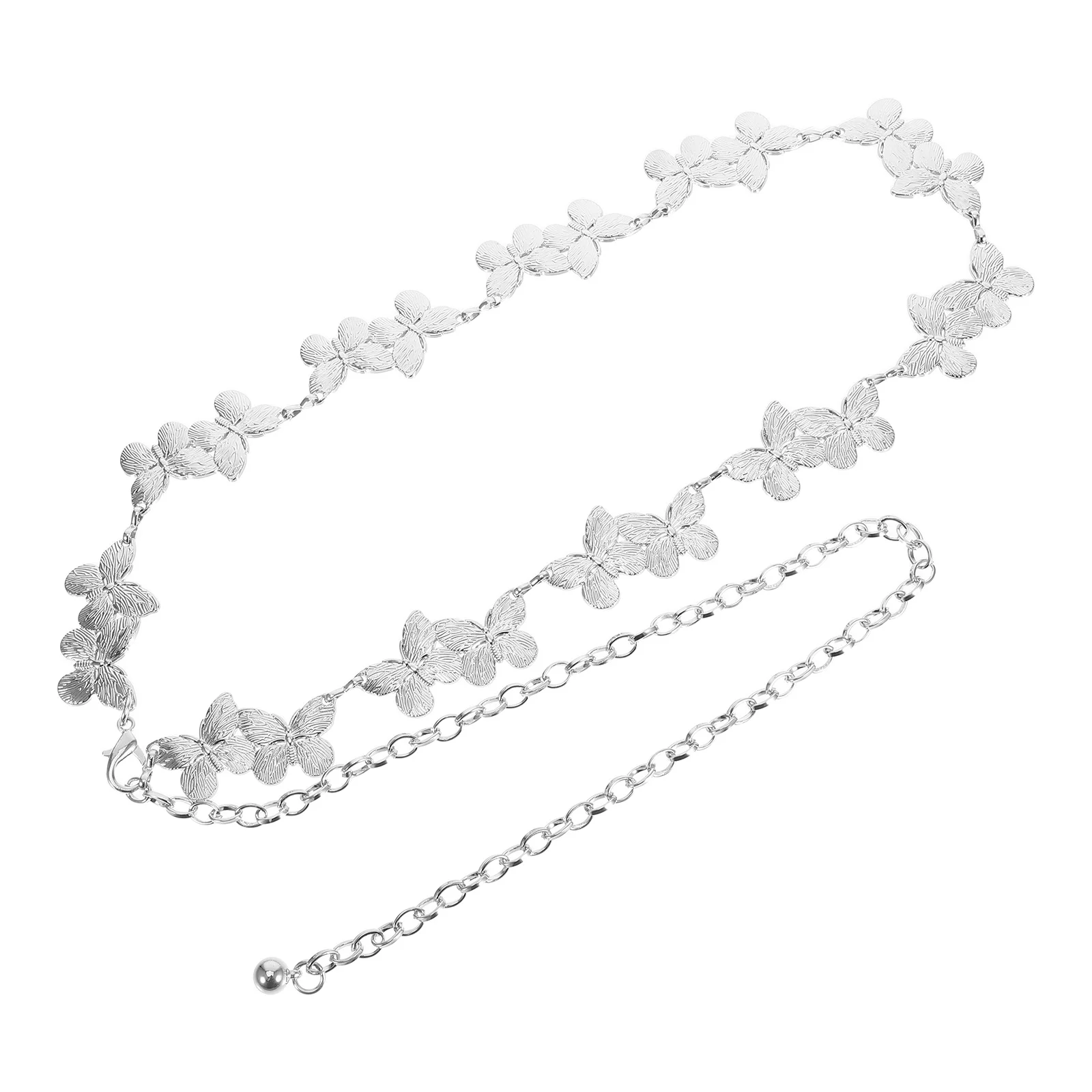 Elegant Butterfly Waist Chain Women Silver Metal Belt Adjustable Fit Durable Scratch Resistant Party Casual Wear Chain Belt For
Elegant Butterfly Waist Chain Women Silver Metal Belt Adjustable Fit Durable Scratch Resistant Party Casual Wear Chain Belt For