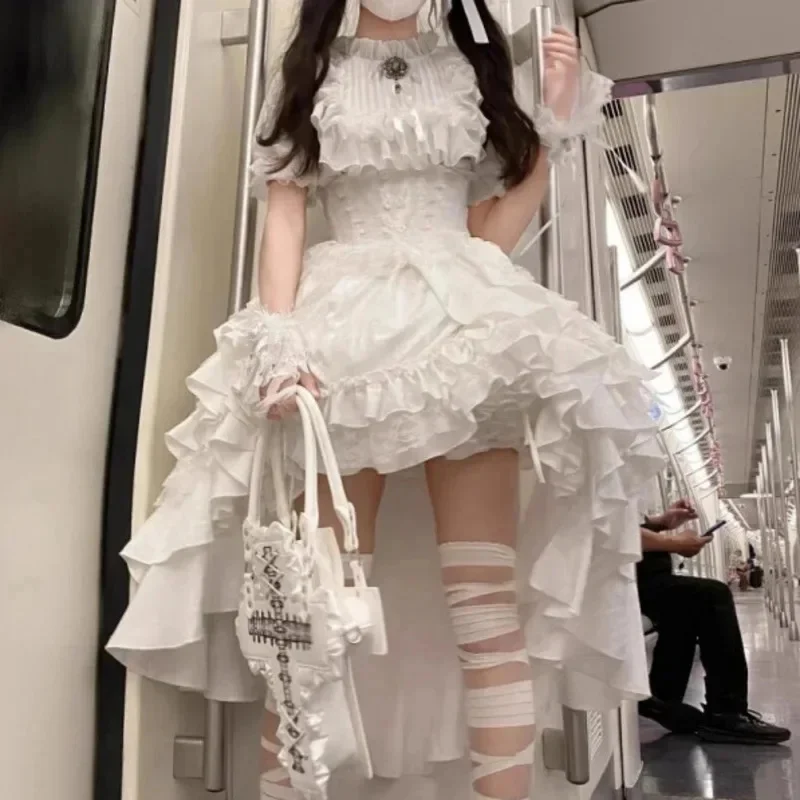 Halloween Y2K Aesthetic Lace JK Cosplay Lolita Set Nightingale Girl Lolita Christmas Japan Cos Waist Cinching Dark Goth Punk Set
Halloween Y2K Aesthetic Lace JK Cosplay Lolita Set Nightingale Girl Lolita Christmas Japan Cos Waist Cinching Dark Goth Punk Set