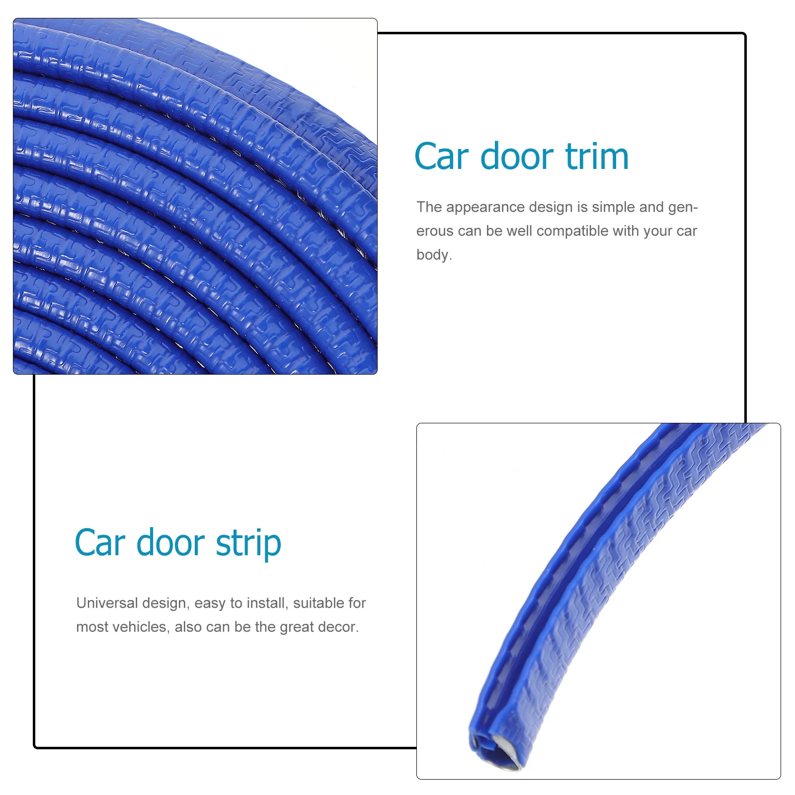 1 Roll U Shape Decorative Car Door Anti-Collision Strip Flexible Universal Protection Guard Trim Car Door Seal Strip
1 Roll U Shape Decorative Car Door Anti-Collision Strip Flexible Universal Protection Guard Trim Car Door Seal Strip