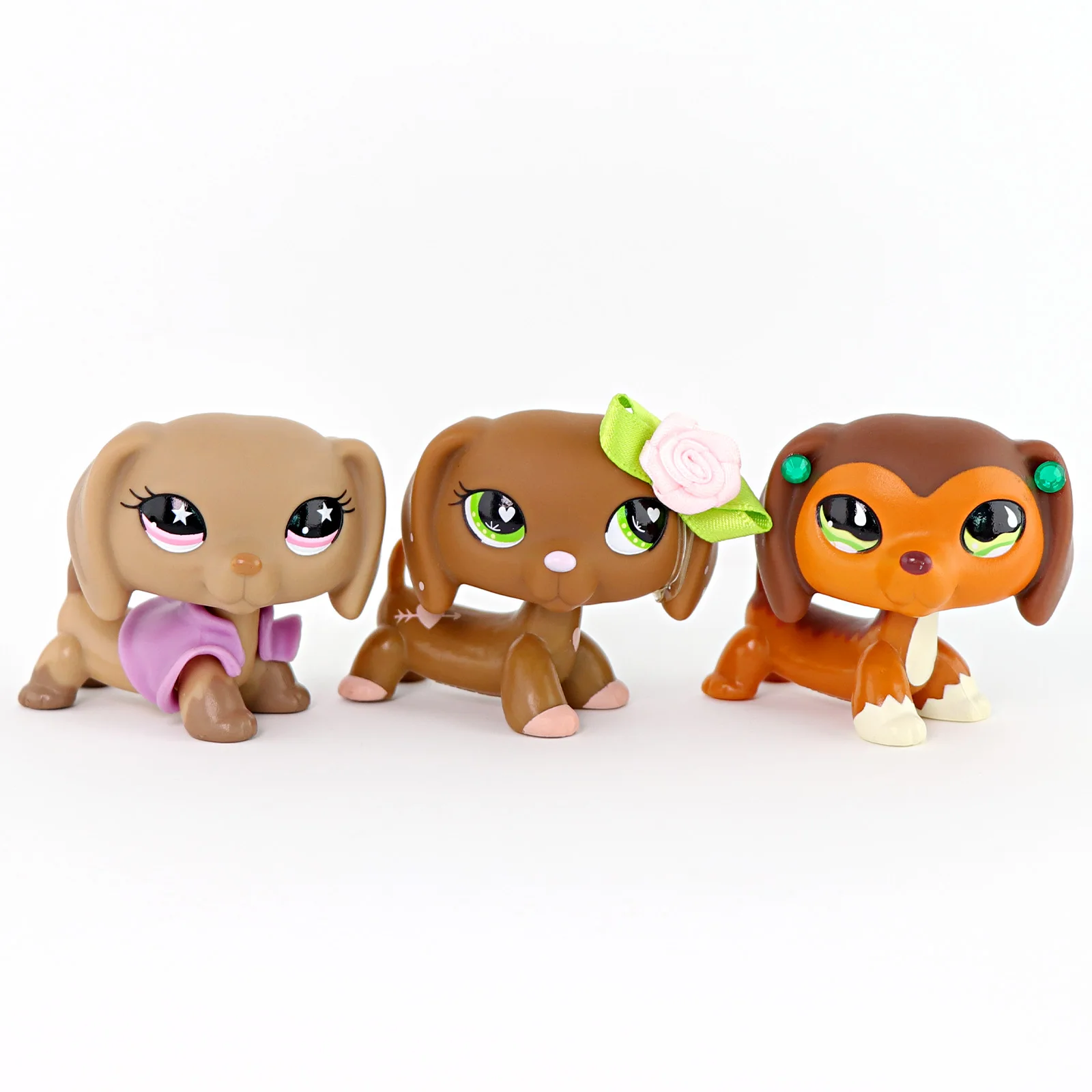 3 Pcs Minilpsshop Shop Set Dachshund # 932 # 556 # 675 Cute Big Eyed Miniature Animal Bobble Head Toys Collected for lps
3 Pcs Minilpsshop Shop Set Dachshund # 932 # 556 # 675 Cute Big Eyed Miniature Animal Bobble Head Toys Collected for lps