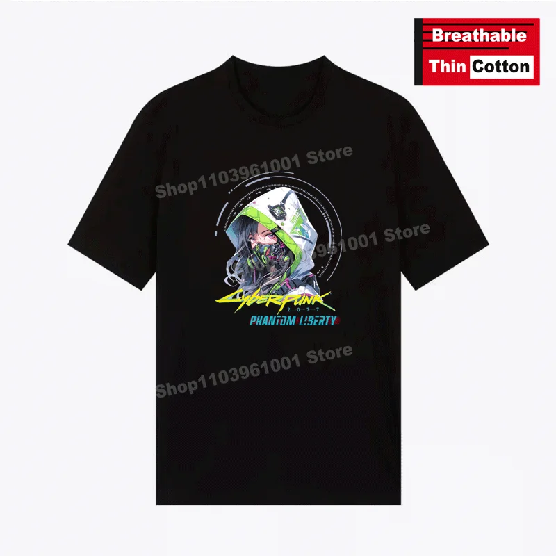 Breathable Thin Cotton T-Shirt Cyber Punk Mecha Girl Print Shirts Tops y2k Harajuku Hip Hop Casual Street Short Sleeve Tees
Breathable Thin Cotton T-Shirt Cyber Punk Mecha Girl Print Shirts Tops y2k Harajuku Hip Hop Casual Street Short Sleeve Tees