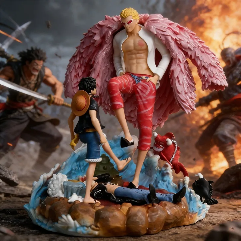 Anime One Piece Luffy Vs Trafalgar Law Vs Donquixote Doflamingo Battle Ver. PvcCollectible Model Toys Doll Action Figure Statue
Anime One Piece Luffy Vs Trafalgar Law Vs Donquixote Doflamingo Battle Ver. PvcCollectible Model Toys Doll Action Figure Statue