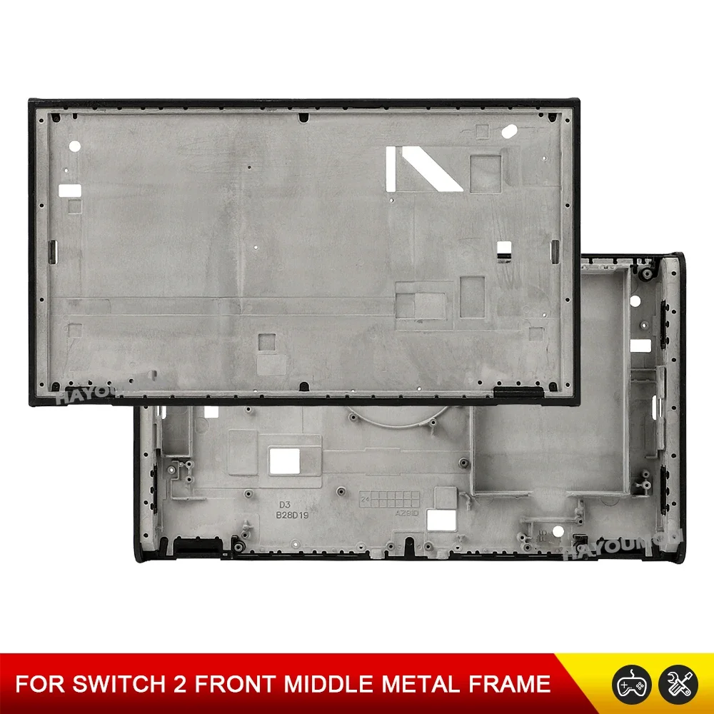 Часть игровой консоли, внутренняя средняя рамка, передняя рамка, средняя металлическая крышка для NS2 Switch 2 с держателем батареи, корпус рассеивания тепла
Часть игровой консоли, внутренняя средняя рамка, передняя рамка, средняя металлическая крышка для NS2 Switch 2 с держателем батареи, корпус рассеивания тепла