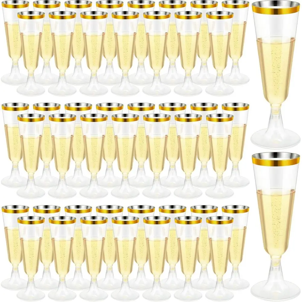 200 Pack Champagne Flutes Cups Plastic 5 Oz Wine Glasses Disposable Toasting Flutes for Wedding Party Cocktail Cups Glasses for
200 Pack Champagne Flutes Cups Plastic 5 Oz Wine Glasses Disposable Toasting Flutes for Wedding Party Cocktail Cups Glasses for