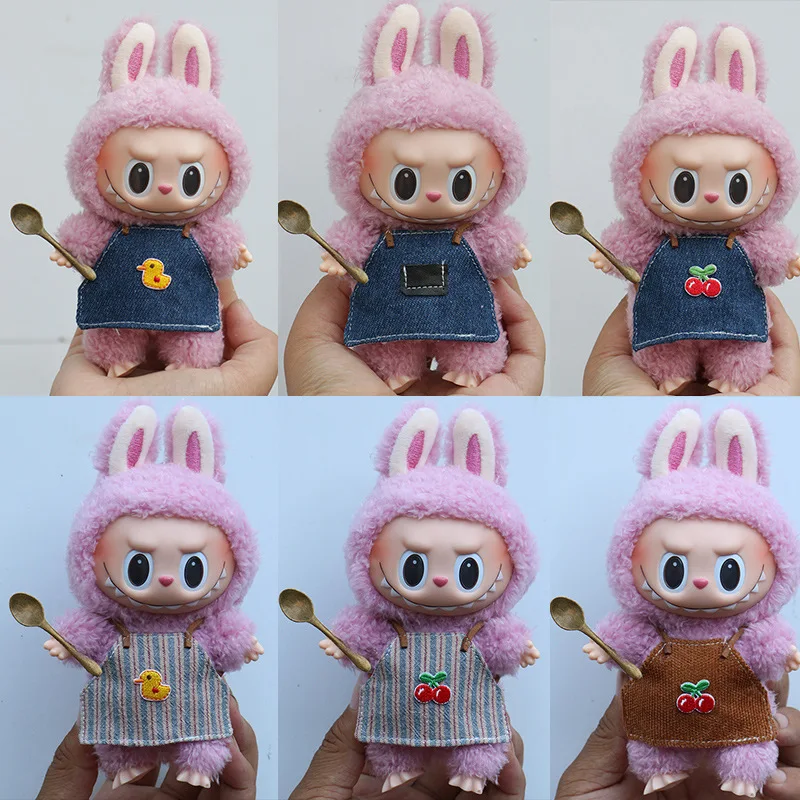 Labubu Apron 10cm Doll Denim Apron Doll Clothes Mini Plaid Cotton Doll Change Clothes Wholesale This denim apron is for 10cm
Labubu Apron 10cm Doll Denim Apron Doll Clothes Mini Plaid Cotton Doll Change Clothes Wholesale This denim apron is for 10cm