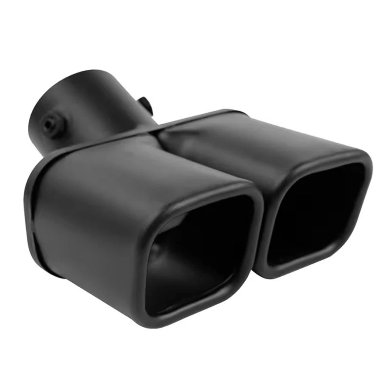 NEW HOT in Stock-Dual Outlet Car Exhaust Tip Muffler Tail Double Pipe Tube Tips Stainless Steel Black Exhaust Tips
NEW HOT in Stock-Dual Outlet Car Exhaust Tip Muffler Tail Double Pipe Tube Tips Stainless Steel Black Exhaust Tips