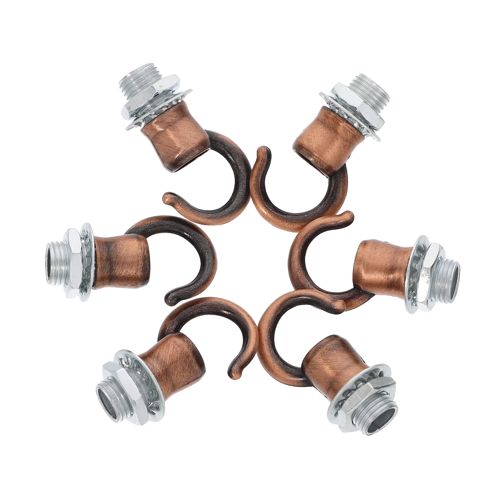 6Pcs Heavy Duty Screw Hooks For Light Fixtures Lanterns Chandeliers M10 Ceiling Hanging Accessories Plant Hardware
6Pcs Heavy Duty Screw Hooks For Light Fixtures Lanterns Chandeliers M10 Ceiling Hanging Accessories Plant Hardware