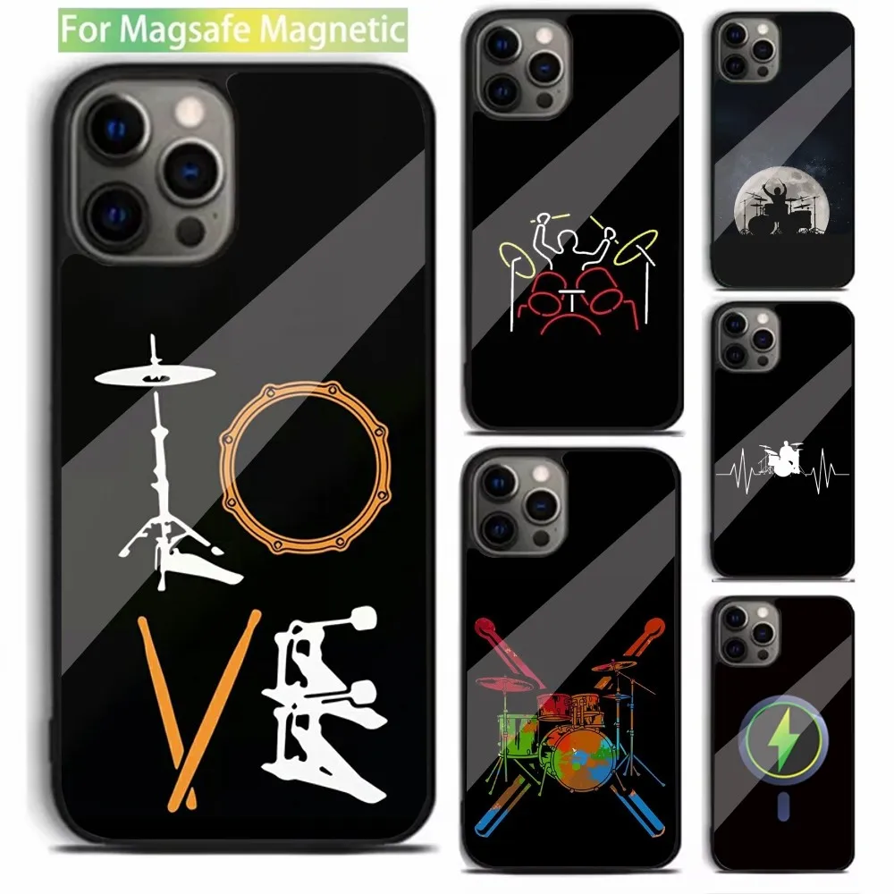 Musical Instrument Drum Phone Case For iPhone 15,14,13,12,11,Plus,Pro,Max Mini Magsafe Magnetic Wireless Charging
Musical Instrument Drum Phone Case For iPhone 15,14,13,12,11,Plus,Pro,Max Mini Magsafe Magnetic Wireless Charging