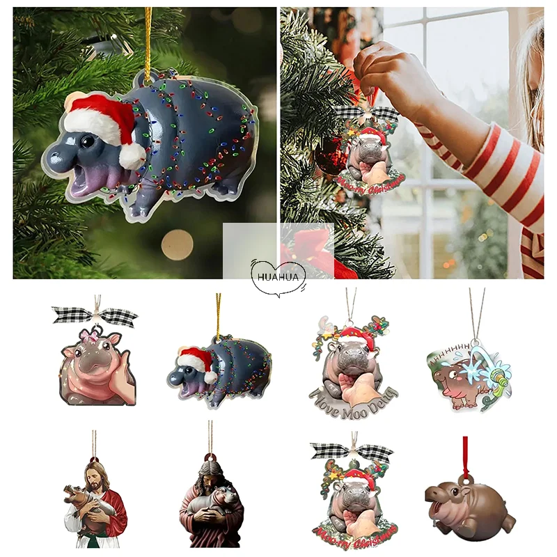 Acrylic Hippo Pendant Cute Baby Hippo Ornament Hippo Hanging Ornament For Car Christmas Tree Home Decoration
Acrylic Hippo Pendant Cute Baby Hippo Ornament Hippo Hanging Ornament For Car Christmas Tree Home Decoration