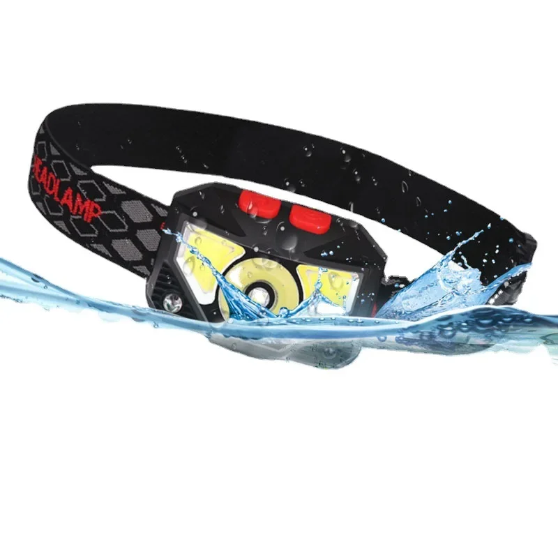 Headband Wave Induction XPG COB USB Rechargeable Headlamp Outdoor Emergency Bicycle LED Headlamp
Headband Wave Induction XPG COB USB Rechargeable Headlamp Outdoor Emergency Bicycle LED Headlamp