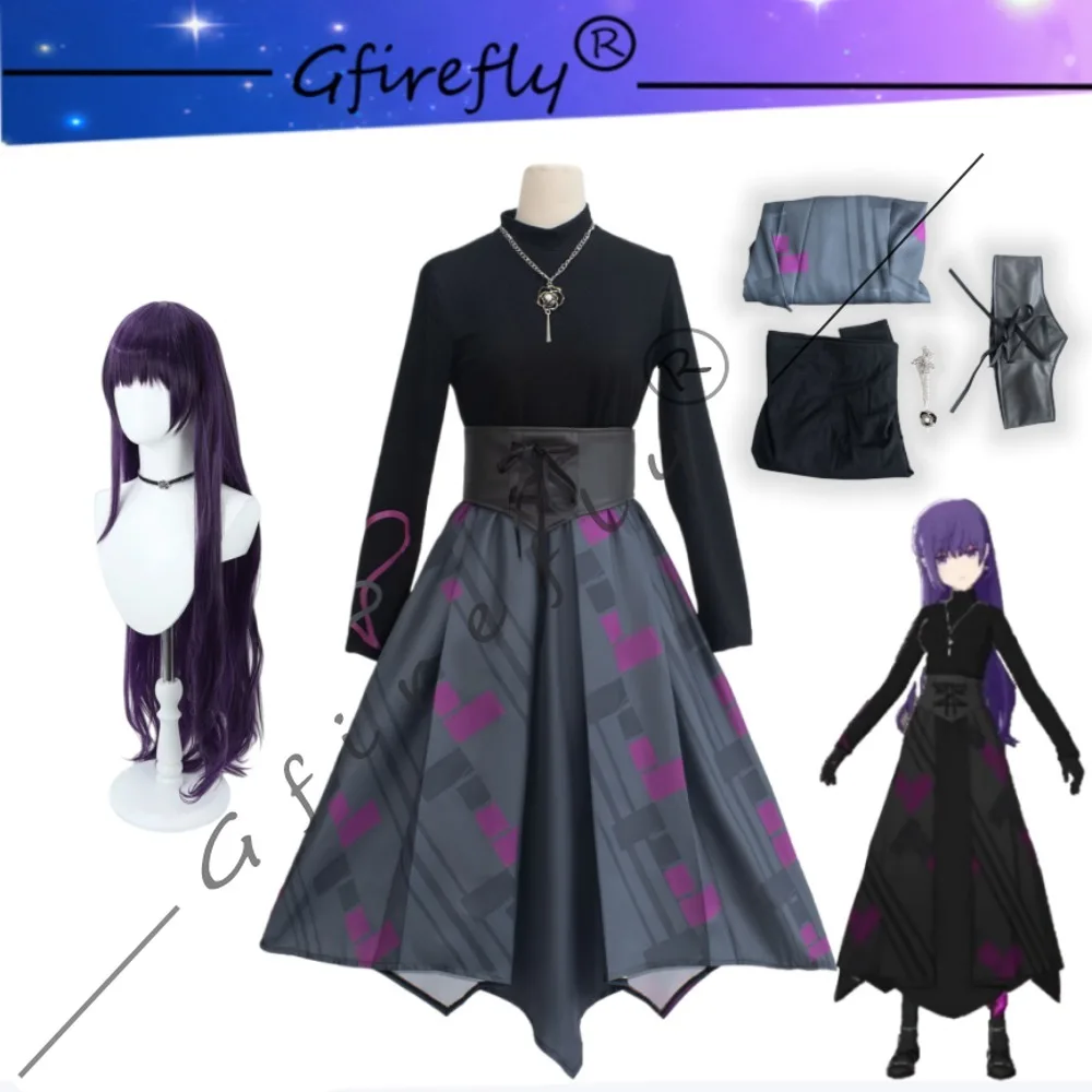 Project Sekai: Colorful Stage! Feat. Cosplay Costume Mafuyu Asahina's Everyday Black Dress Elegant Necklace Wig Set Comic Con
Project Sekai: Colorful Stage! Feat. Cosplay Costume Mafuyu Asahina's Everyday Black Dress Elegant Necklace Wig Set Comic Con