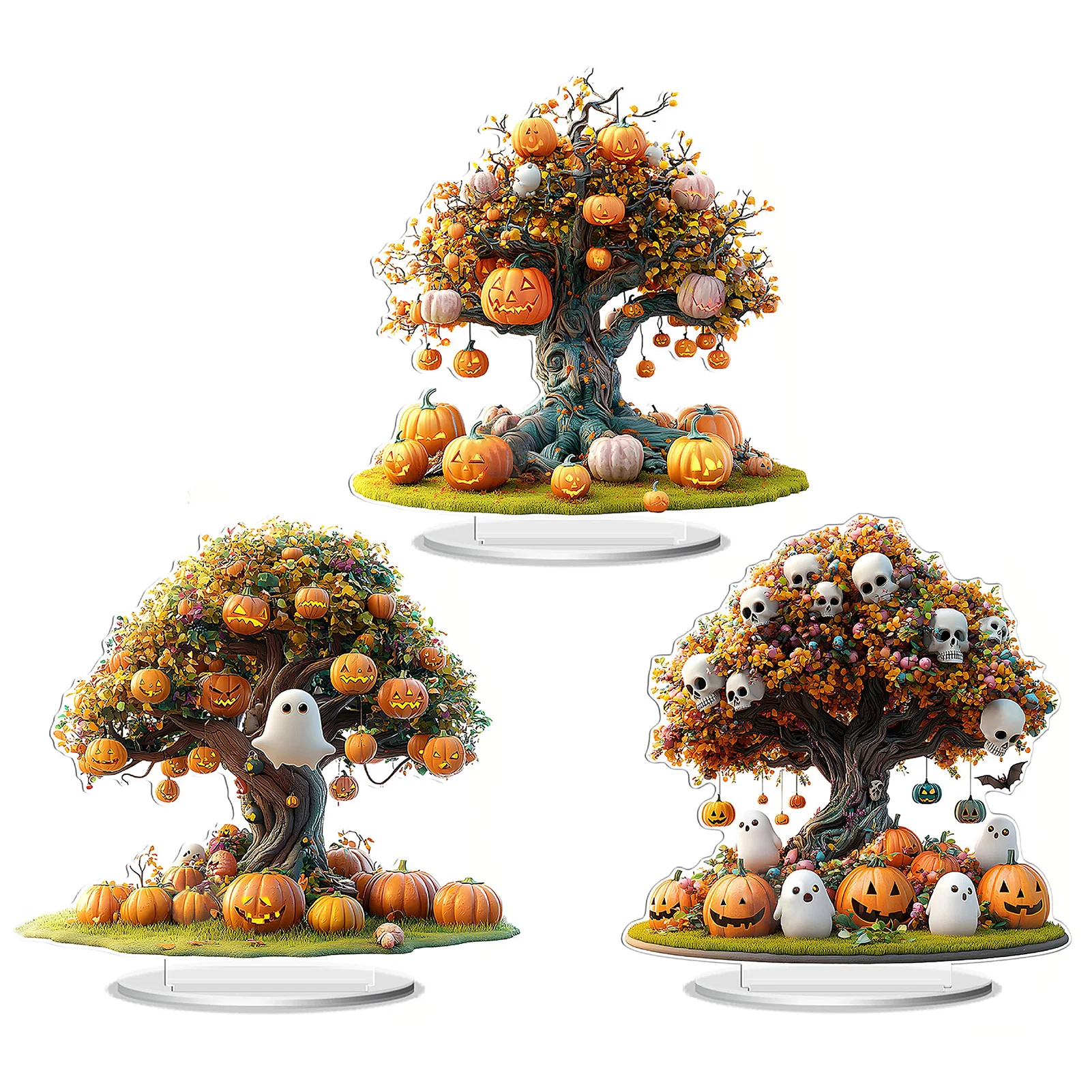 2025 Halloween Decor Not 3D Acrylic Flat Tabletop Decor with Pumpkin Ghost and Skull Halloween Ornament for Home and Party Decor
2025 Halloween Decor Not 3D Acrylic Flat Tabletop Decor with Pumpkin Ghost and Skull Halloween Ornament for Home and Party Decor