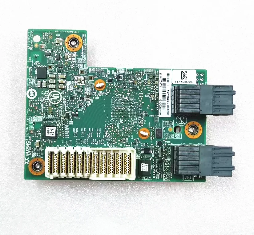 Карта мезонинного адаптера Dell 0HJ3FX 25 ГБ SFP + DP QLogic QL41232HMKR с двумя портами
Карта мезонинного адаптера Dell 0HJ3FX 25 ГБ SFP + DP QLogic QL41232HMKR с двумя портами