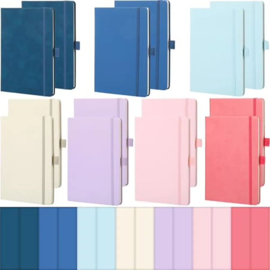 14 Pack Hardcover Journal Notebooks Bulk Journaling Notebook Wide Ruled PU Leather Ruled Lined Journals with Pen Holder for Sch
14 Pack Hardcover Journal Notebooks Bulk Journaling Notebook Wide Ruled PU Leather Ruled Lined Journals with Pen Holder for Sch