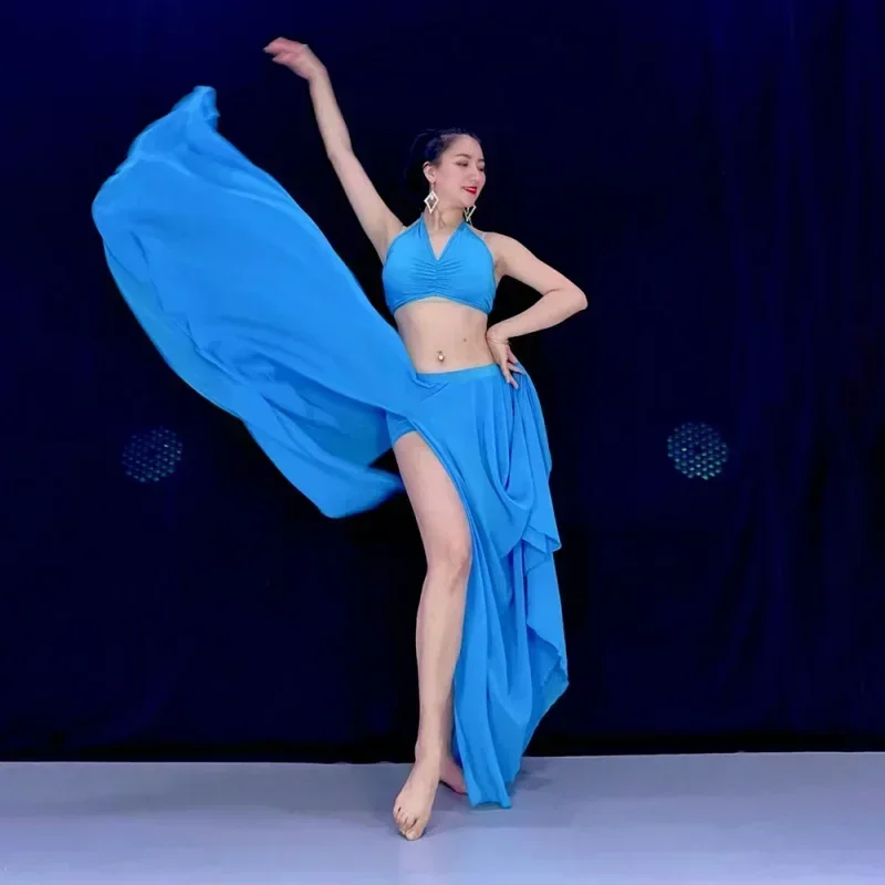 Belly Dance Performance Clothing Suit for Women Bellydance Half Sleeves Top mesh Long Skirt 2pcs Oriental Professional Set Wear
Belly Dance Performance Clothing Suit for Women Bellydance Half Sleeves Top mesh Long Skirt 2pcs Oriental Professional Set Wear