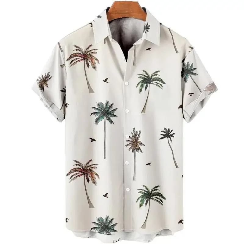 Men's Summer Casual Short-Sleeve Shirt Palm Tree Print Lightweight Breathable Vacation Daily Wear Trendy
Men's Summer Casual Short-Sleeve Shirt Palm Tree Print Lightweight Breathable Vacation Daily Wear Trendy