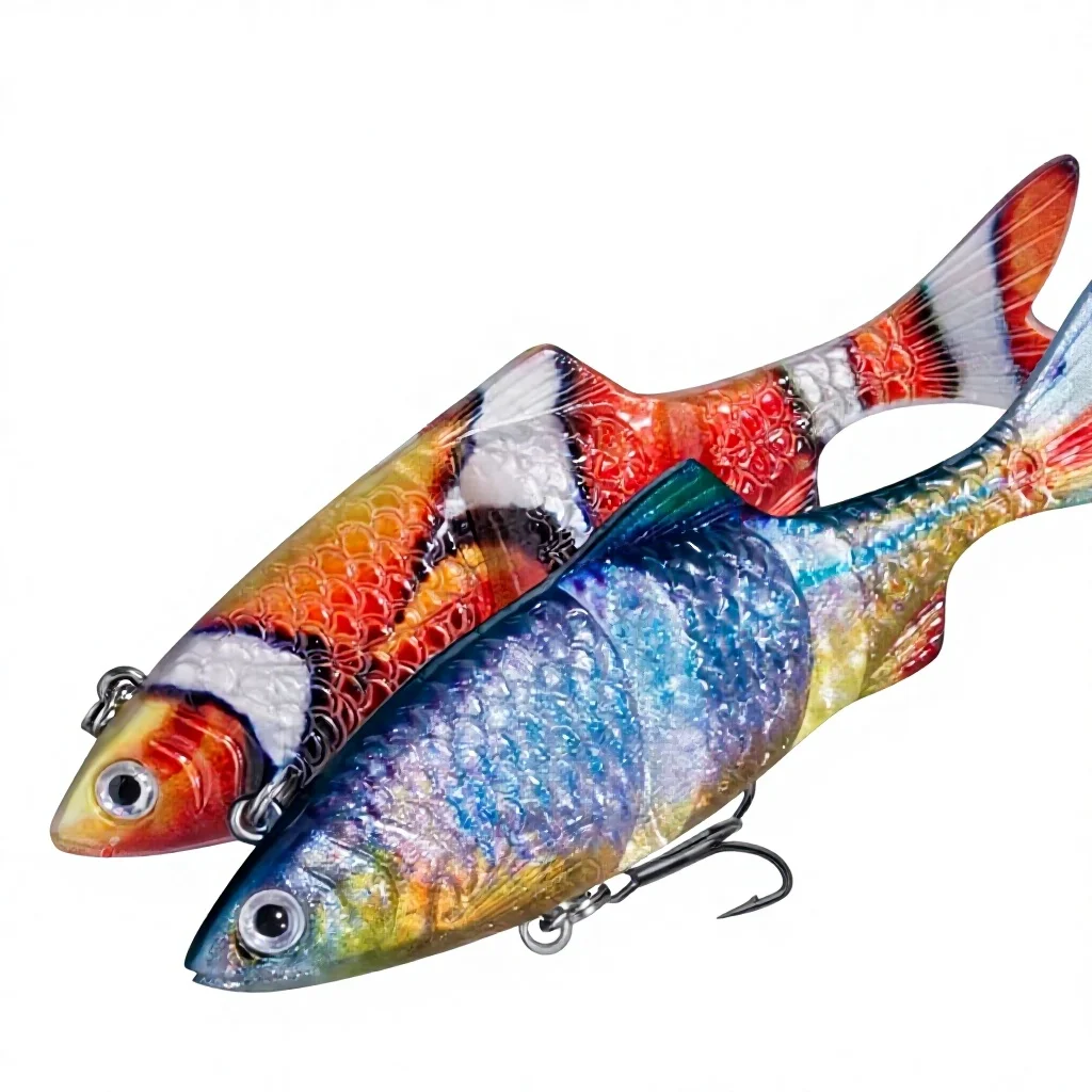 Three-Section Bionic Soft Lead Lure for Sea Bass Multi-Section Artificial Lure for Sea Fishing & Ocean Use
Three-Section Bionic Soft Lead Lure for Sea Bass Multi-Section Artificial Lure for Sea Fishing & Ocean Use