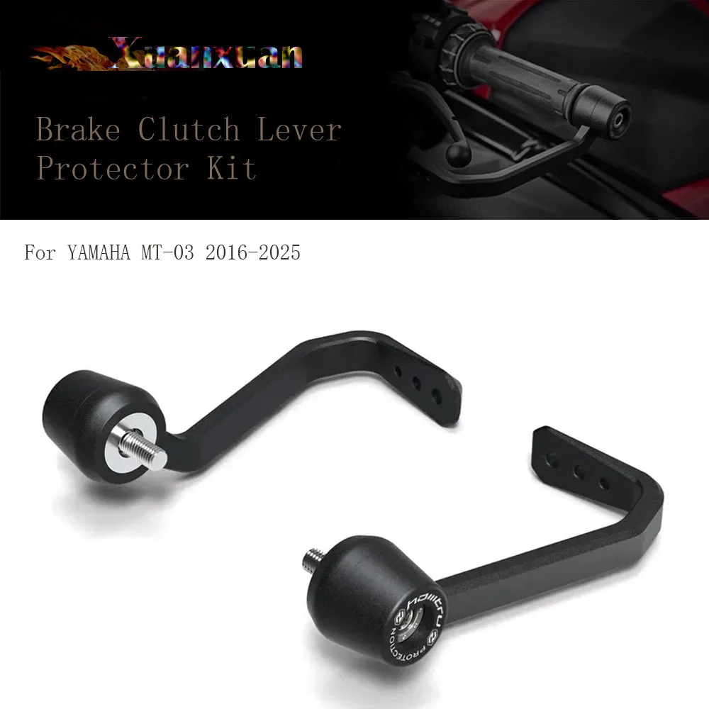 For YAMAHA MT-03 2016-2025 and MT-09 2021-2025 Motorcycle Bar Ends Brake Clutch Lever Protection Set
For YAMAHA MT-03 2016-2025 and MT-09 2021-2025 Motorcycle Bar Ends Brake Clutch Lever Protection Set