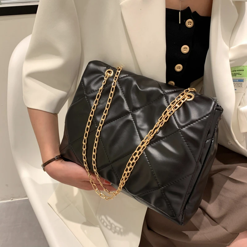 Small Bag For Women Pu Leather Chain Quilted Handbag Designer Shoulder Bags Small Bags For Women Purses Fashion Leather Lightwei
Small Bag For Women Pu Leather Chain Quilted Handbag Designer Shoulder Bags Small Bags For Women Purses Fashion Leather Lightwei