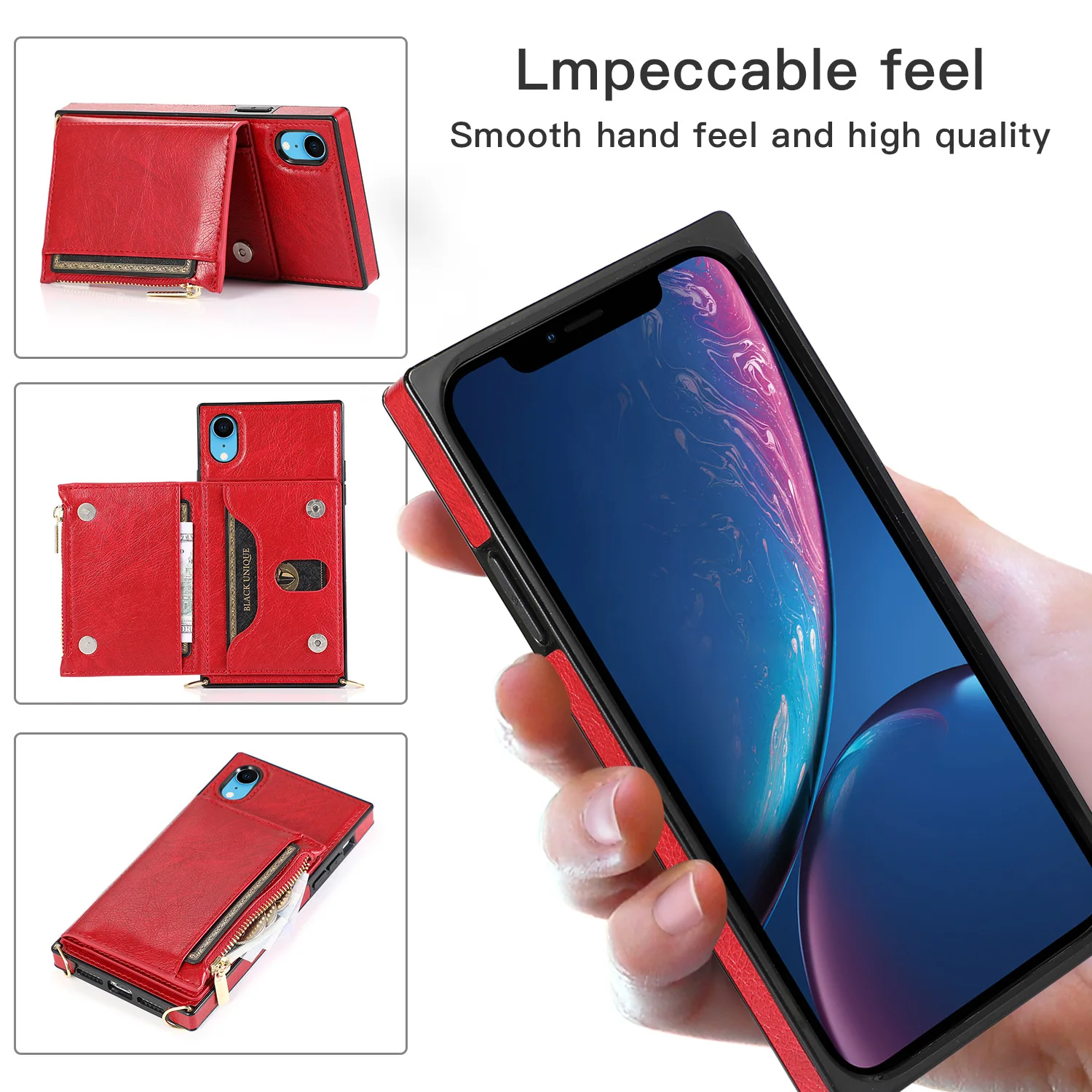 New ID Bank Card Pocket Leather Zipper Wallet Crossbody Phone Case For iPhone 16 15 14 13 12 11 X XS XR Mini Pro Max Plus Cover
New ID Bank Card Pocket Leather Zipper Wallet Crossbody Phone Case For iPhone 16 15 14 13 12 11 X XS XR Mini Pro Max Plus Cover
